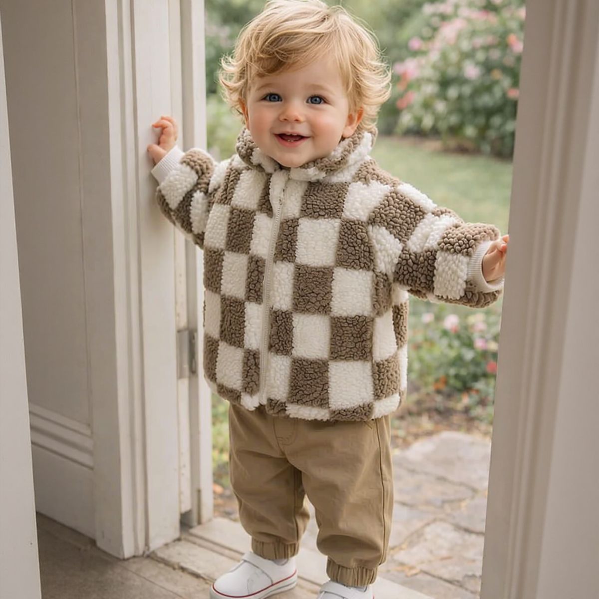 جاكيت شيربا من الصوف للأطفال ا - مراجعة Toddler Boy Winter Fleece Jacket وسعره