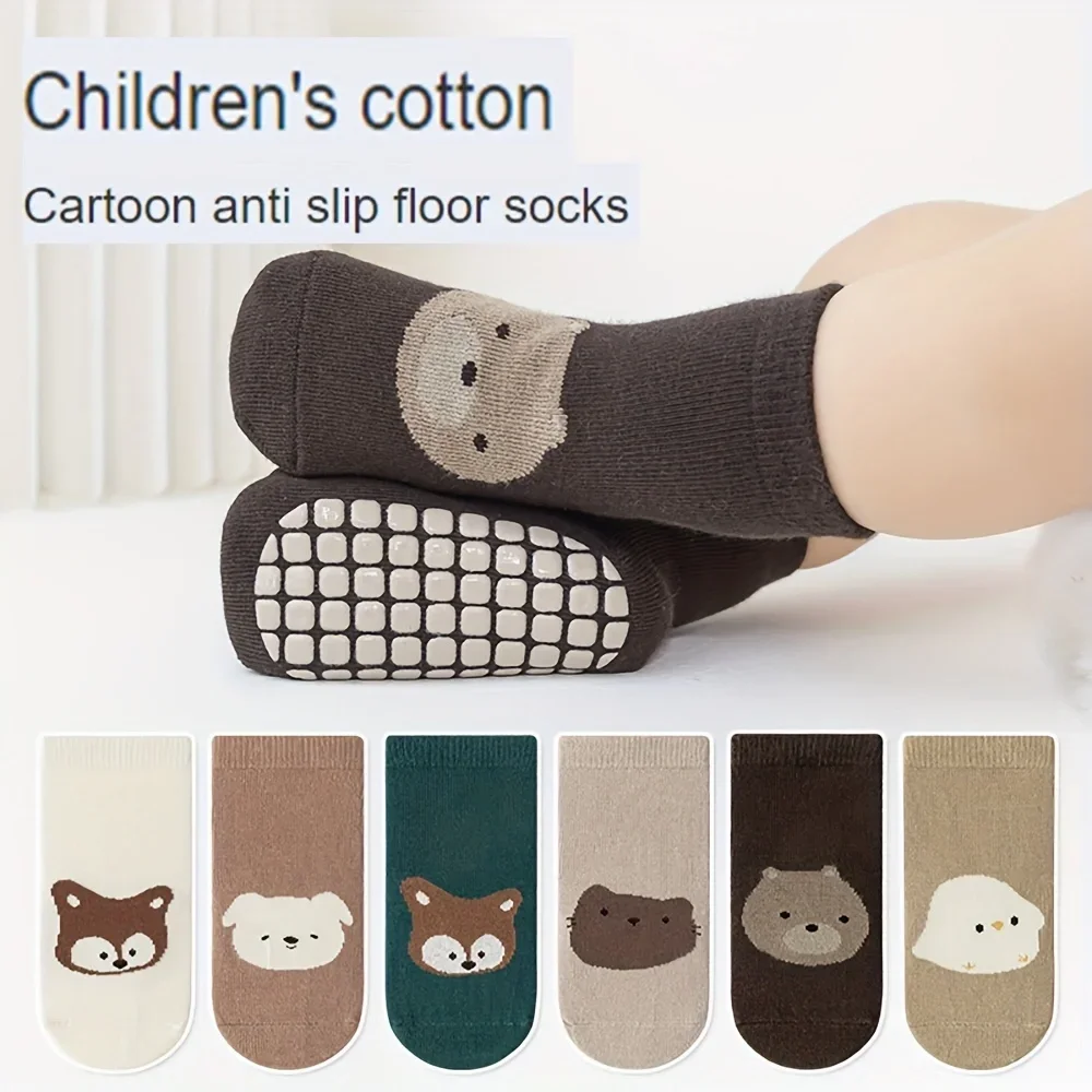 6 أزواج من جوارب الأطفال المخص - مراجعة Unisex Baby Socks Non Slip وسعره