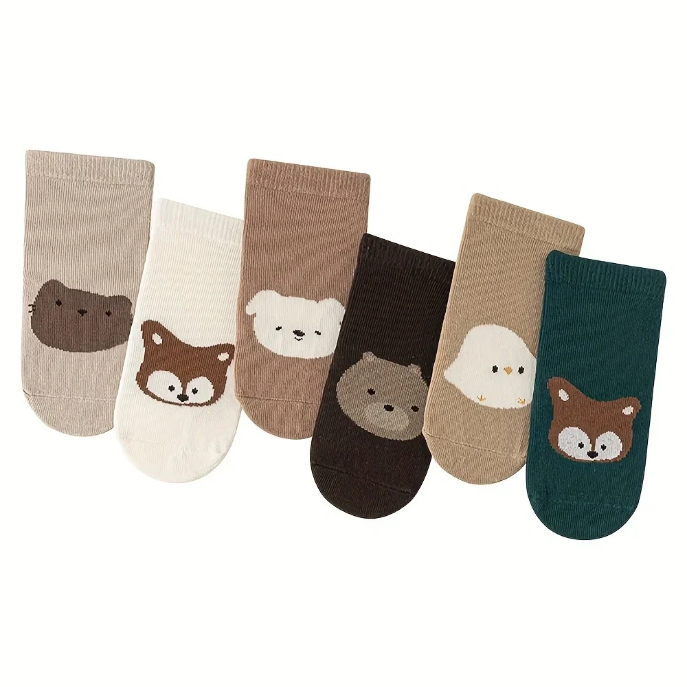 6 أزواج من جوارب الأطفال المخص - مراجعة Unisex Baby Socks Non Slip وسعره
